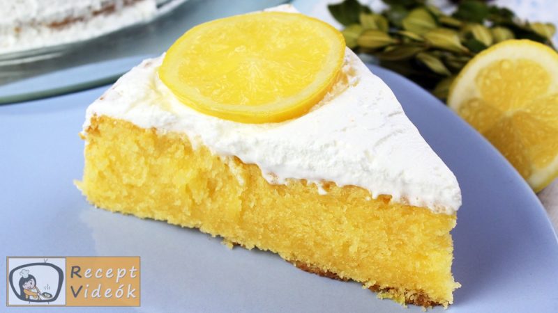 Citromtorta Recept Vide Val Citromtorta K Sz T Se