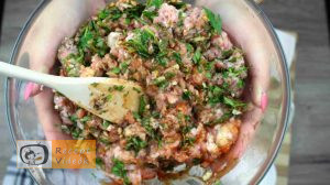 Baconös húsgolyó recept, baconös húsgolyó elkészítése 1. lépés 