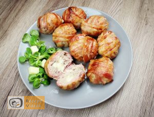 Sajttal töltött húsgolyó recept, sajttal töltött húsgolyó elkészítése - Recept Videók
