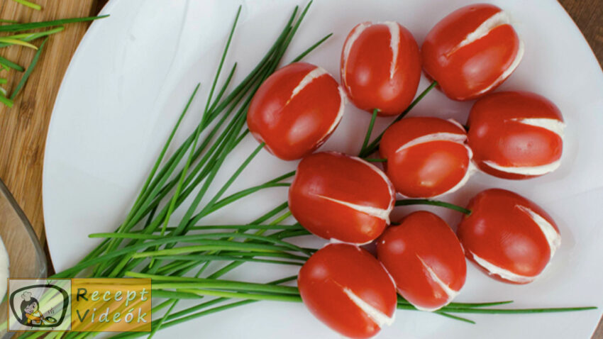 Paradicsom tulipán recept, paradicsom tulipán elkészítése - Recept Videók