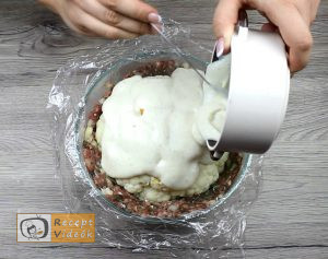 Töltött karfiol recept, töltött karfiol elkészítése 6. lépés