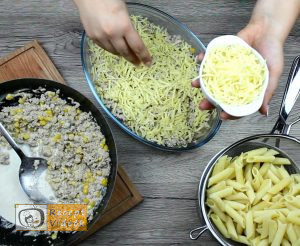 Tejszínes-kukoricás penne recept, tejszínes-kukoricás penne elkészítése 5. lépés