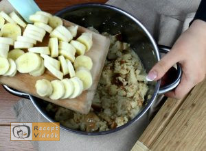Banános kenyérfelfújt recept, banános kenyérfelfújt elkészítése 4. lépés