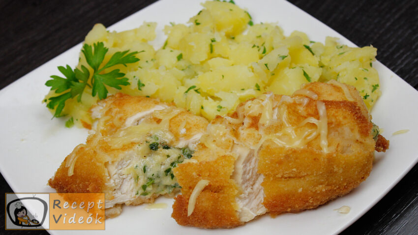 Kijevi csirkemell recept, kijevi csirkemell elkészítése - Recept Videók