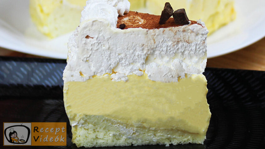 Madártej torta recept, madártej torta elkészítése - Recept Videók