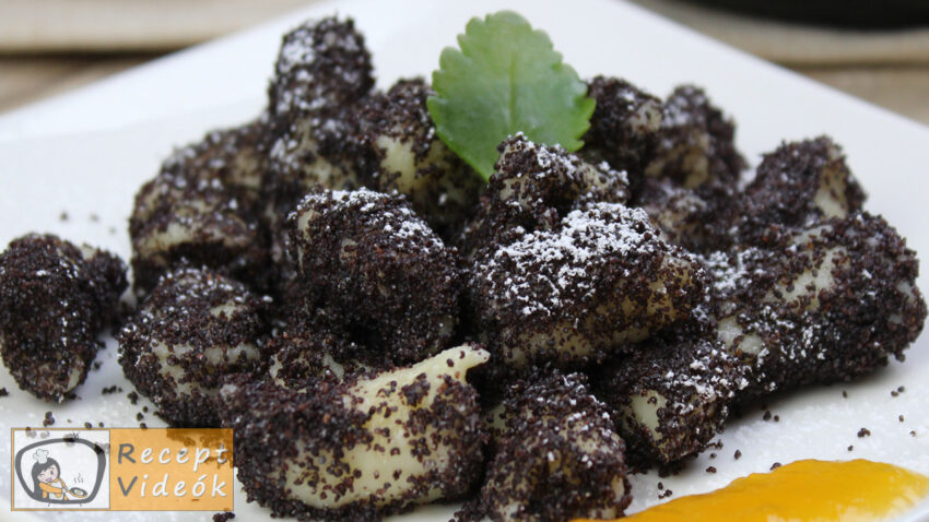 Mákos nudli recept, mákos nudli elkészítése - Recept Videók