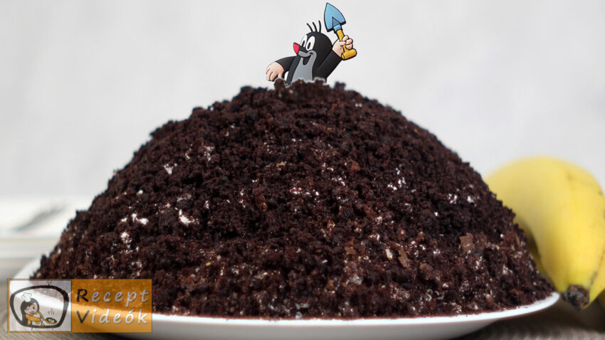 Vakondtúrás torta recept, vakondtúrás torta elkészítése - Recept Videók