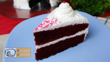Bársonytorta recept, bársonytorta elkészítése - Recept Videók