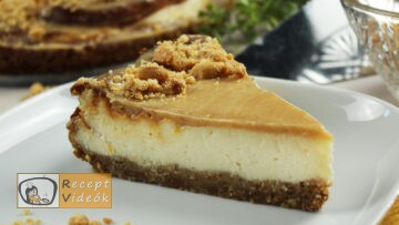 Karamellás sajttorta recept, karamellás sajttorta elkészítése - Recept Videók