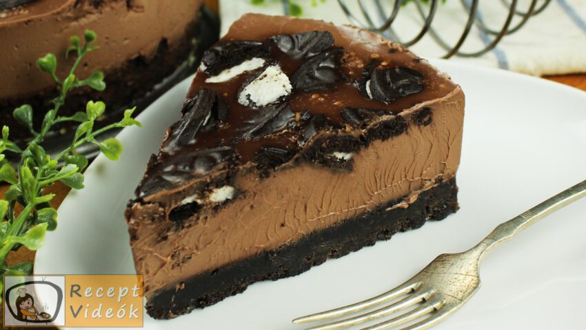 Sütés nélküli csokoládétorta recept, sütés nélküli csokoládétorta elkészítése - Recept Videók