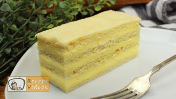Citromos szelet recept, citromos szelet elkészítése - Recept Videók