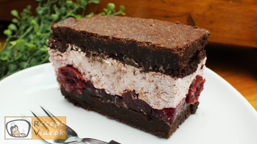 Csokis-meggyes szelet recept, csokis-meggyes szelet elkészítése - Recept Videók