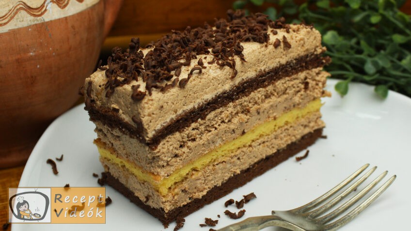 MOGYORÓS SZELET RECEPT VIDEÓVAL – Mogyorós szelet készítése