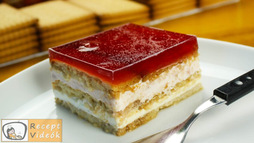 Tejfölös kekszes süti recept, tejfölös kekszes süti elkészítése - Recept Videók
