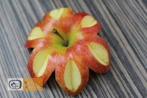 Gyümölcskehely almavirággal recept, gyümölcskehely almavirággal elkészítése 1. lépés