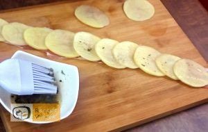 Krumplirózsák baconnel recept, krumplirózsák baconnel elkészítése 3. lépés