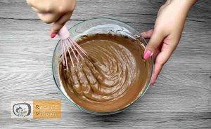 Málnás csokis süti recept, málnás csokis süti készítése 5. lépés