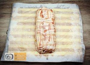 Baconbe tekert krumpli rolád recept elkészítése 19. lépés