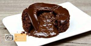 Csokis láva süti recept, csokis láva süti elkészítése - Recept Videók