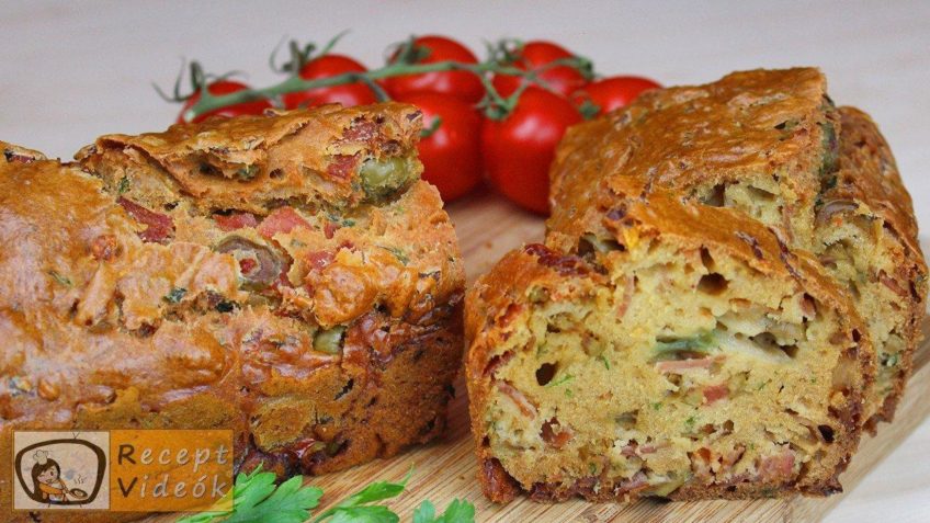 Rusztikus mediterrán kenyér recept, rusztikus mediterrán kenyér elkészítése - Recept Videók
