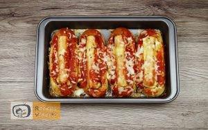 Bolognais hot dog recept, bolognais hot dog elkészítése 7. lépés