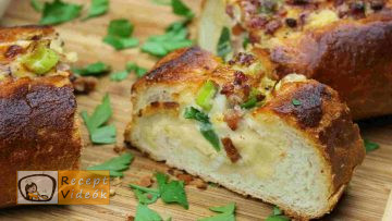 Bagett csónakok recept, bagett csónakok elkészítése - Recept Videók