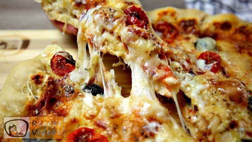 Flóra pizzája recept, Flóra pizzája elkészítése - Recept Videók