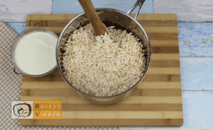 Rizses csoki recept, rizses csoki elkészítése 3. lépés