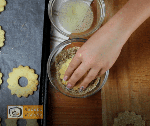 Linzer karikák recept, linzer karikák elkészítése 7. lépés
