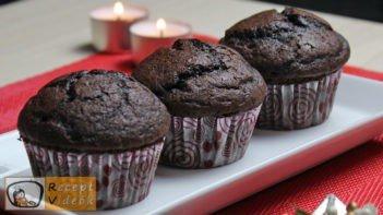 Kakaós muffin recept, kakaós muffin elkészítése - Recept Videók