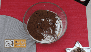 Kakaós muffin recept, kakaós muffin elkészítése 3. lépés