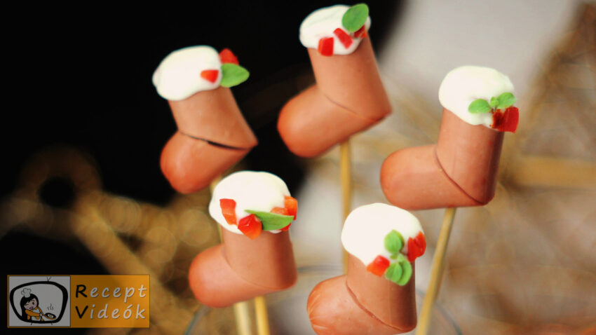 Karácsonyi diy kreatív recept ötletek, asztaldíszek - Mikulás csizma - Recept Videók