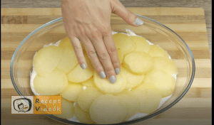 Rakott krumpli recept, rakott krumpli elkészítése 6. lépés