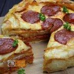 Rakott mini pizza recept, rakott mini pizza elkészítése - Recept Videók