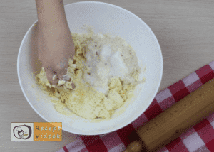 Sajtos pogácsa recept, sajtos pogácsa elkészítése 3. lépés