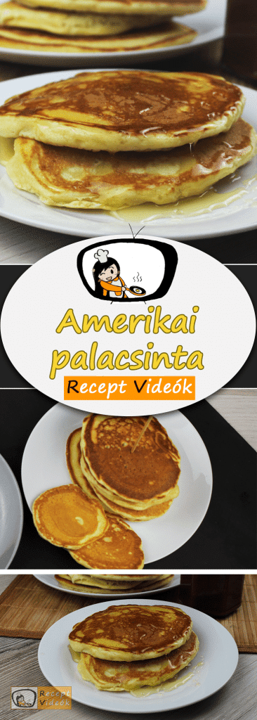 Amerikai palacsinta recept elkészítése - Recept Videók
