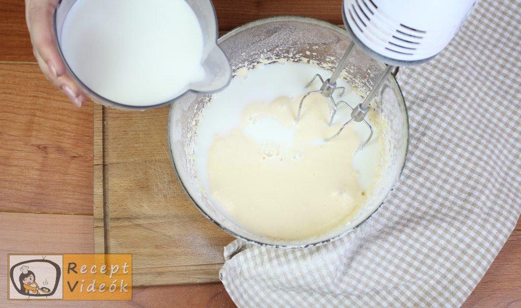 Tejes pite recept, tejes pite elkészítése 4. lépés