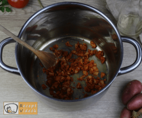 Burgonyaleves recept, burgonyaleves elkészítése 3. lépés