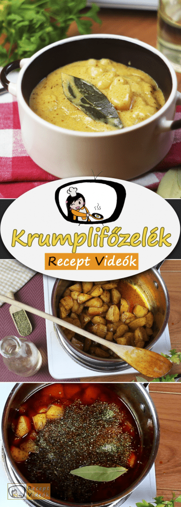 Krumplifozelek Recept Videoval Krumplifozelek Keszitese