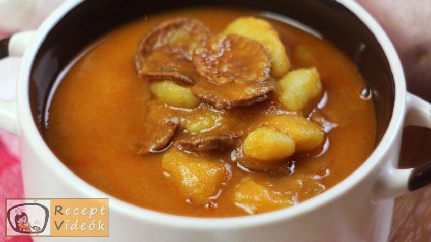 Paprikás krumpli recept, paprikás krumpli elkészítése - Recept Videók