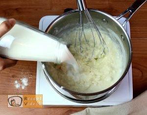 Fokhagymás gnocchi sajtmártással recept, fokhagymás gnocchi sajtmártással elkészítése 6. lépés