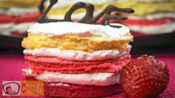 Valentin napi süti recept - valentin napi mini ombre torta elkészítése -Recept Videók