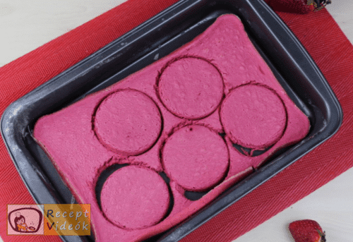 Valentin napi süti recept - valentin napi mini ombre torta elkészítése 10. lépés