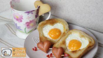 Valentin napi kreatív étel - Valentin napi reggeli elkészítése - Recept Videók