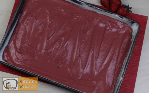 Valentin napi süti recept - valentin-napi mini vörös bársony torta elkészítése 8. lépés