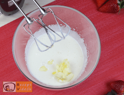 Valentin napi süti recept - Szerelem Muffin elkészítése 2. lépés
