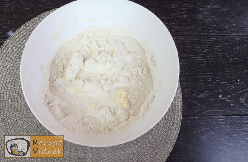 Őszibarack süti recept, őszibarack süti elkészítése 3. lépés
