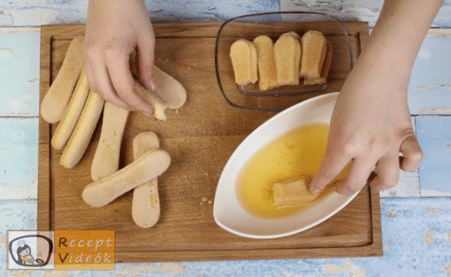 Almás-körtés tiramisu recept, almás-körtés tiramisu elkészítése 5. lépés