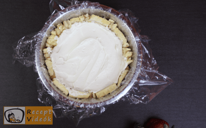 Epres-krémsajtos torta recept, epres-krémsajtos torta elkészítése 11. lépés