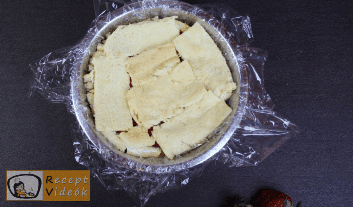 Epres-krémsajtos torta recept, epres-krémsajtos torta elkészítése 13. lépés